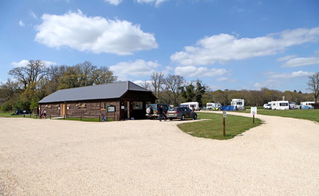 The New Forest show centre.